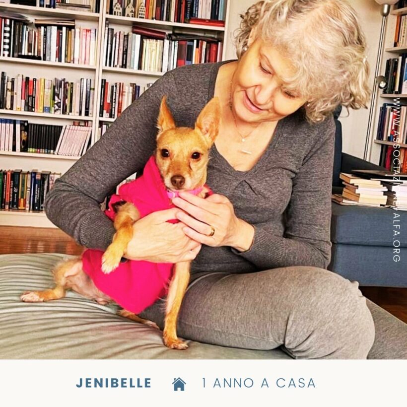 Jenibelle, da un anno a casa